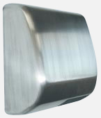 slim line stainless steel hand dryer